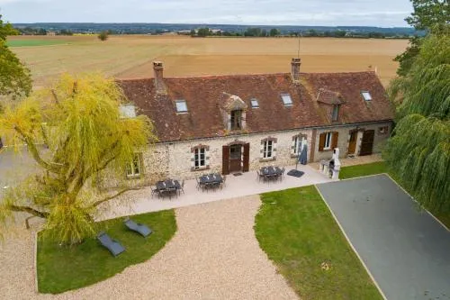Crazy Villa Champs Corons 61 - Interior heated pool - 2h from Paris - 30p