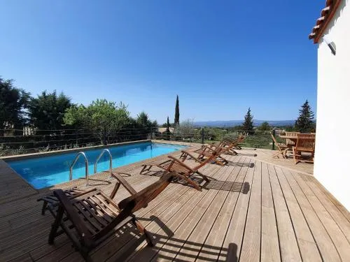 Spacious Holiday Home in Oupia with Private Pool
