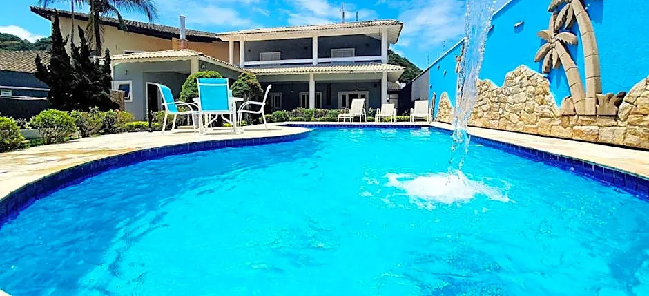 Piscina Aquecida, 5 suítes, Bilhar, Varanda Gourmet, 100mts mar