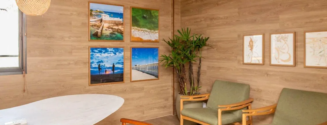 Apto com piscina a 3min da praia BLB1502