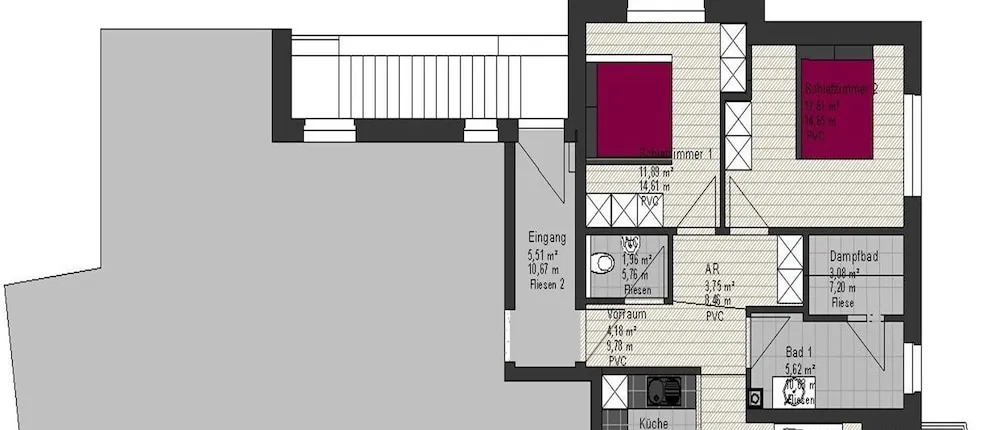 Comfortable Apartment in Hollersbach im Pinzgau With Terrace