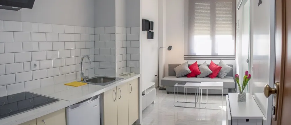 Estudio con parking y piscina en Fibes