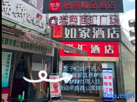 Xinxin Theme apartment (Chunxi Road Taigu Li Store)