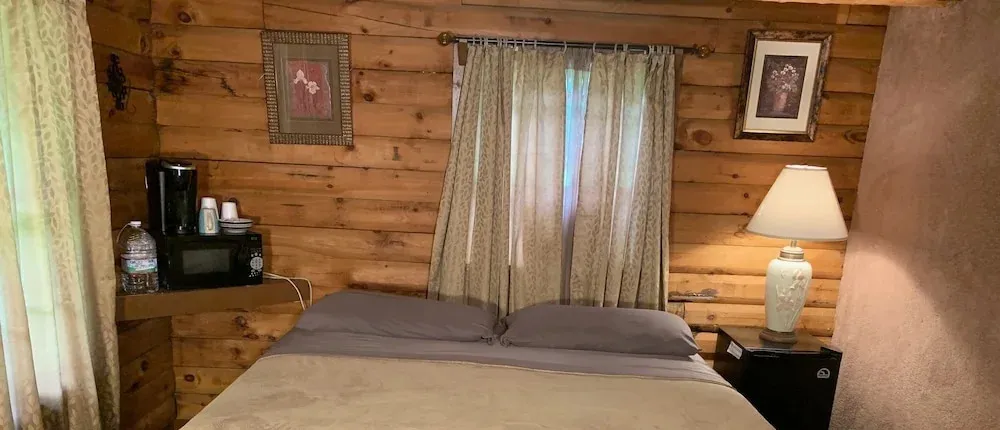 Log Cabin in the Field