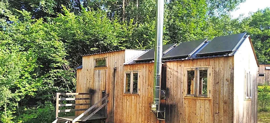 Celoroční GLAMPING v pohodlném domečku