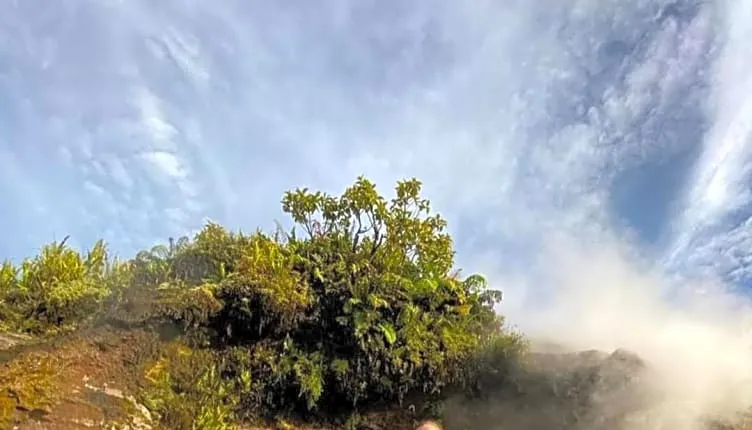 Batur lake view