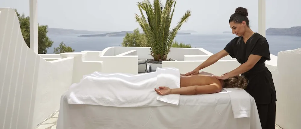 Mr And Mrs White Santorini