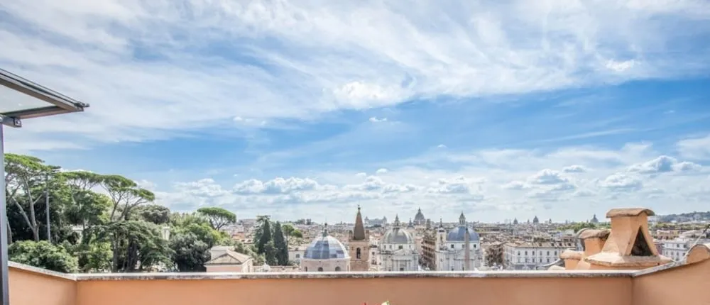 Rooftop Magic Piazza Del Popolo