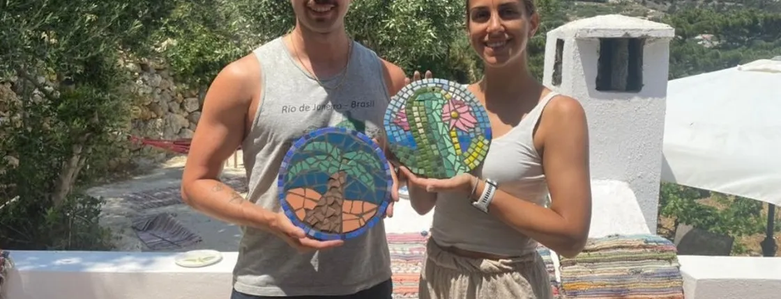 Creative Mosaic Workshop in Karpathos