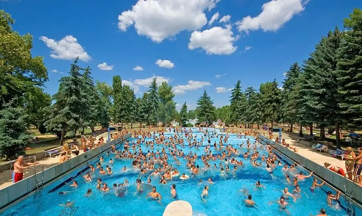 Budapest Palatinus Bath Full-Day Admission