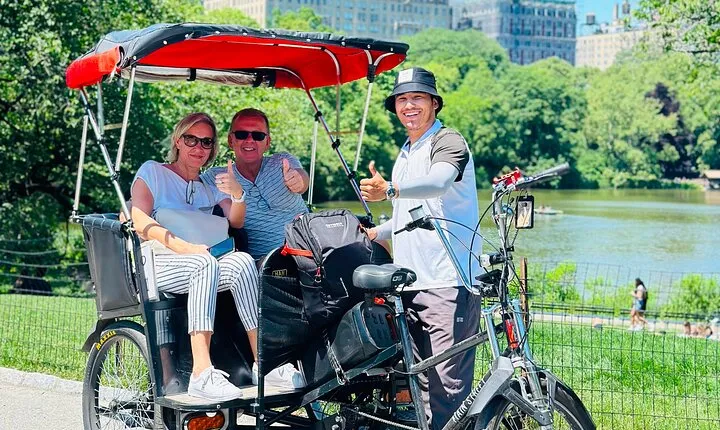 Private 2 Hour Central Park Pedicab Tour with Guide