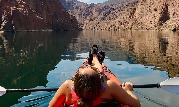 Grand Canyon Helicopter Tour and River Raft or Emerald Cave Kayak