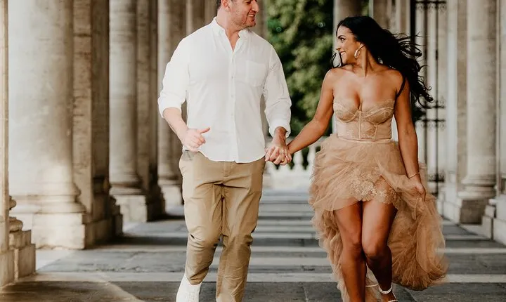 Romantic photos in Rome