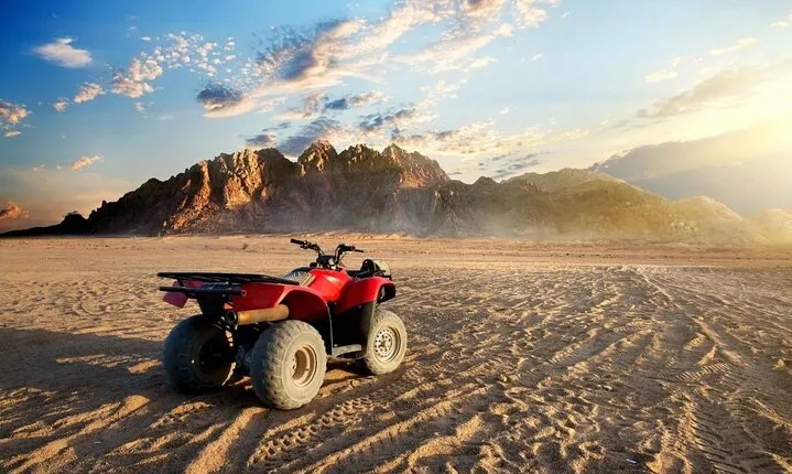 Sunset By Bike Quad, Camel Ride Bedouin Dinner of Marsa Alam