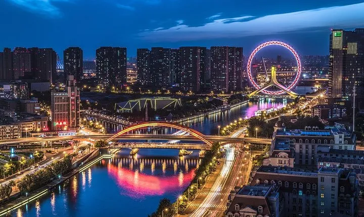 Private Tianjin City Night Tour with Haihe River Cruise