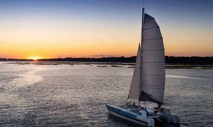 2 Hour Private Dolphin Sunset Sail at Shelter Cove