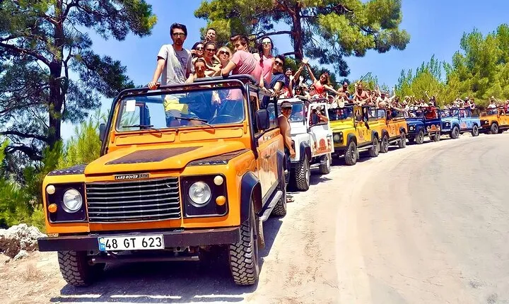 Kemer River Rafting and Jeep Safari Experience with Transfer