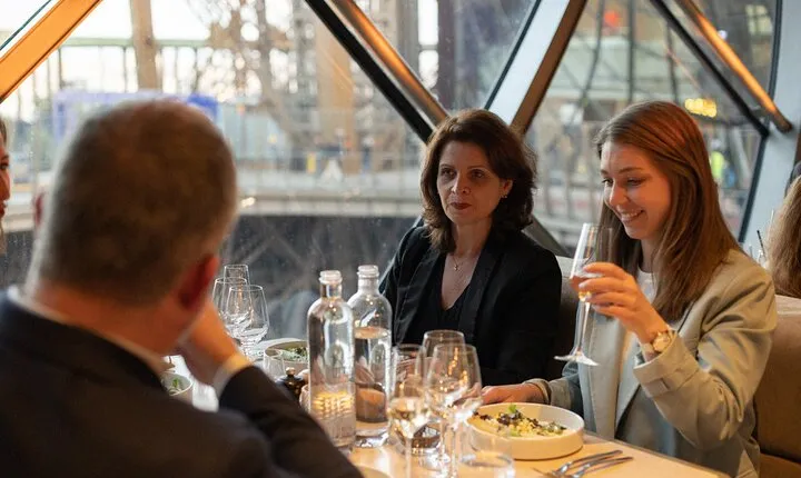 Paris Earliest Lunch at Eiffel Tower Madame Brasserie Restaurant