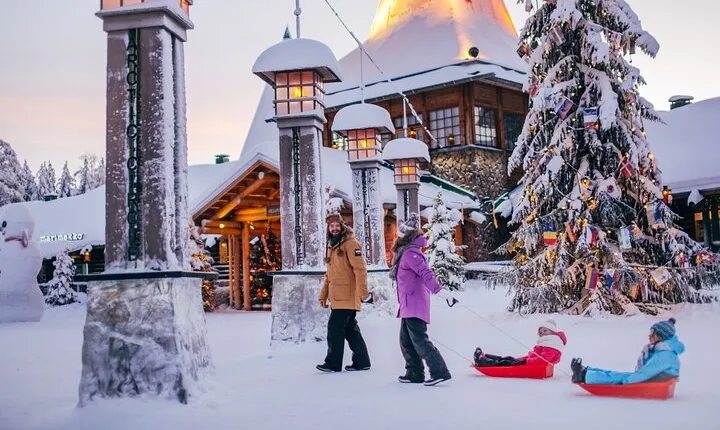 Snowmobile Safari to Santa Claus Village