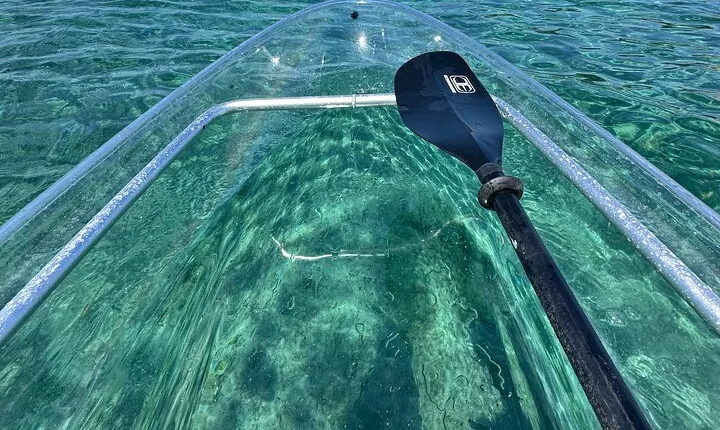 Inclusive Clear Kayak Peanut Island Rental• Snorkel Gear & Snacks