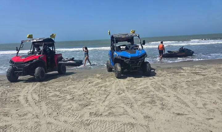 CARTAGENA ATV BUGGY and JET SKI-BEACH and BARRIO TOUR