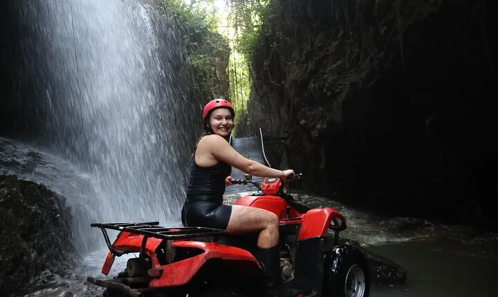 Bali Full day ubud tour And ATV Ride Waterfall 
