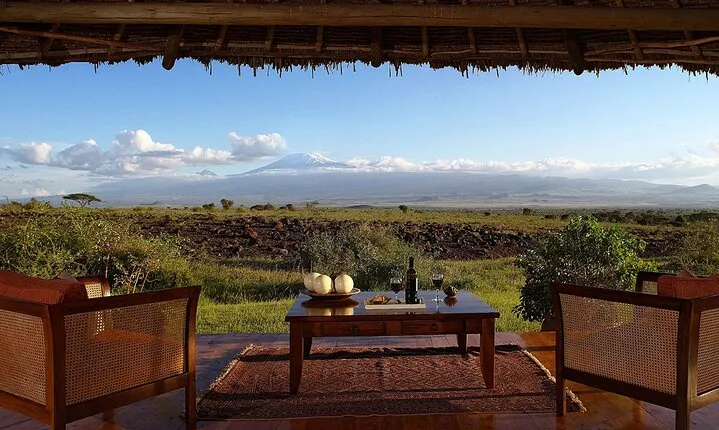 3 Days 2 Nights Amboseli Luxury Safari staying at Tortilis Camp