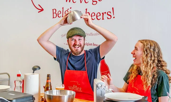 The Waffles 'n Beer Workshop in Brussels Centre