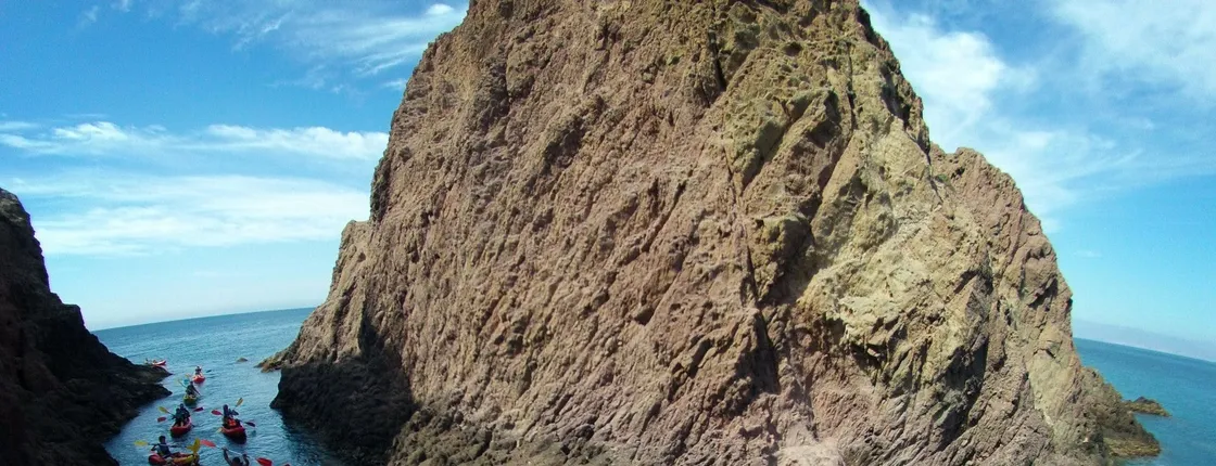 Cabo de Gata Natural Park kayak and snorkeling tour