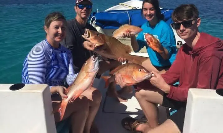 Premium Private Fishing, Snorkelling and Beach cookout tour in San Pedro,Belize