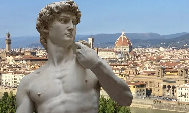 Accademia with City Walking Tour, 3 hrs