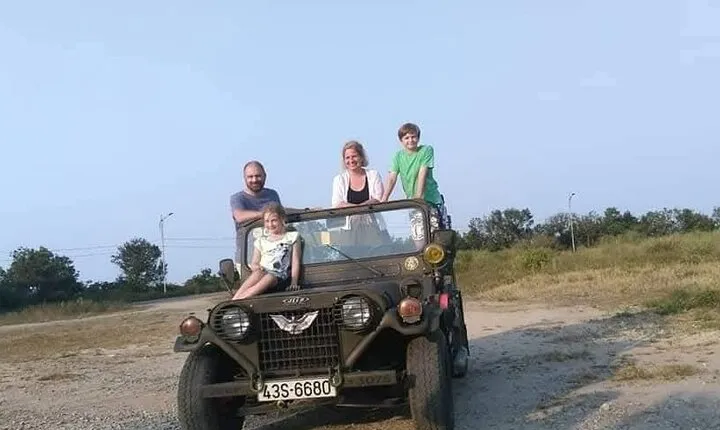DA NANG City-Marble Mountain-Lady Buddha-Son tra Mountain by Jeep