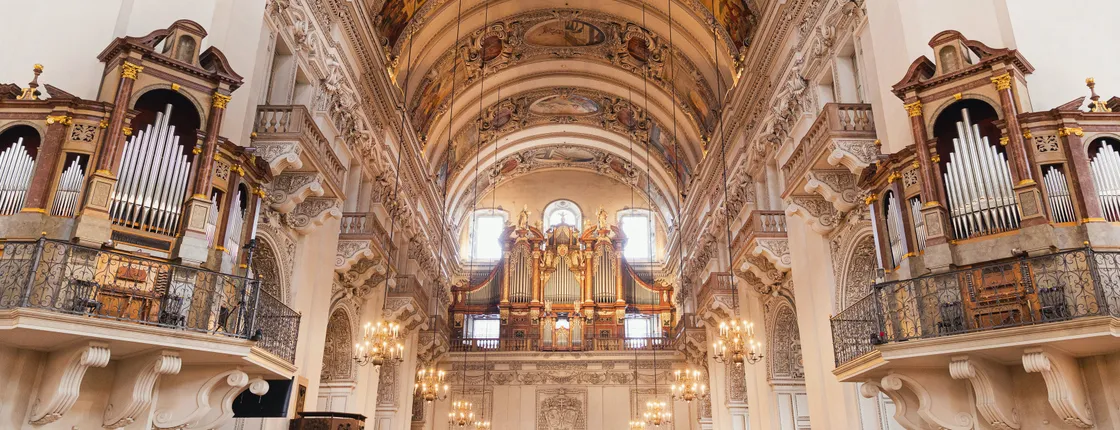 Salzburg Cathedral tickets to the organ concert at noon