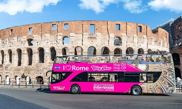 Rome Hop On Hop Off Bus Tour