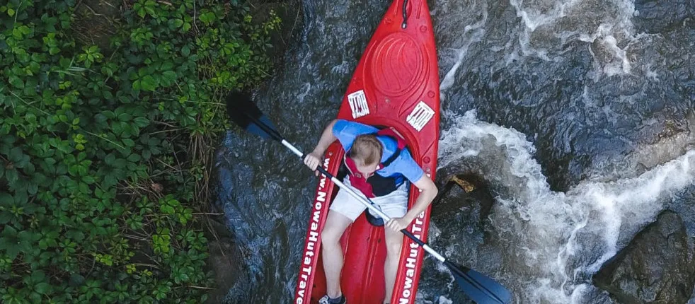 CANOEING IN NOWA HUTA