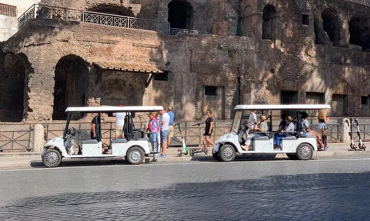 Private Baroque Golf-Cart Tour In Rome 