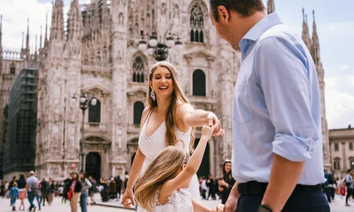 Private Professional Photoshoot at Milan Duomo