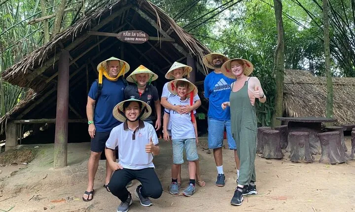 Crawl and Paddle Full day Cu Chi Tunnels and MeKong Delta 