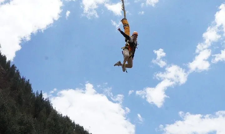 Cusco: Slingshot Launch Gravity Defying like Superman