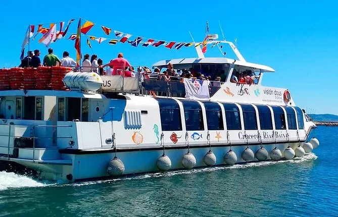 1hr Catamaran Tour with Mussels Tasting from O Grove