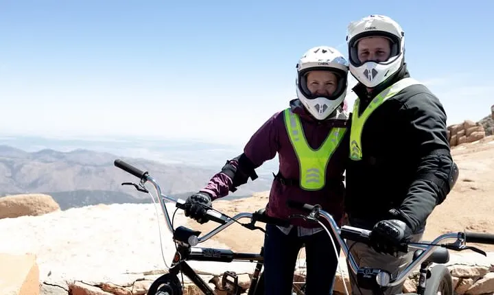 Pikes Peak Summit Downhill Bike Tour