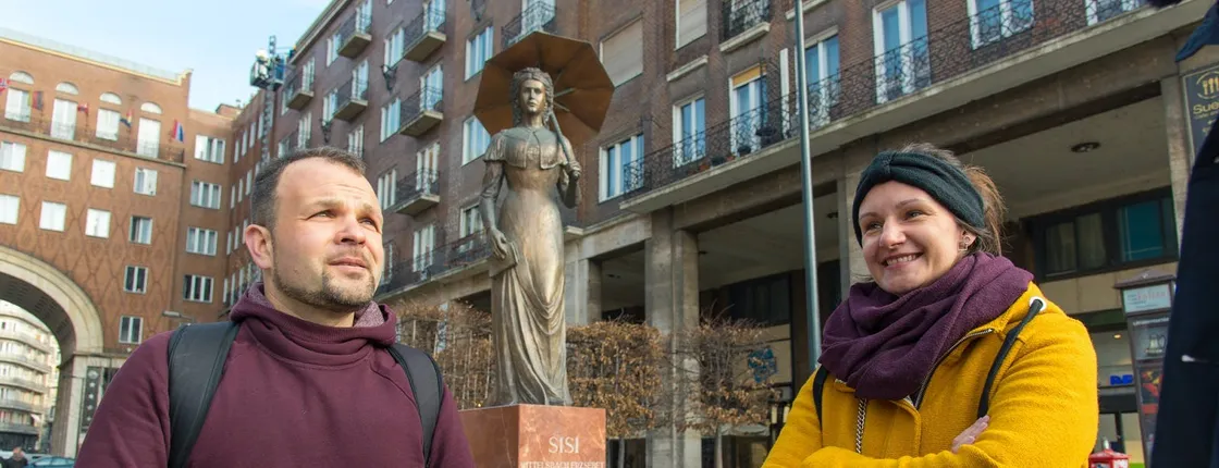 Downtown Budapest with a historian