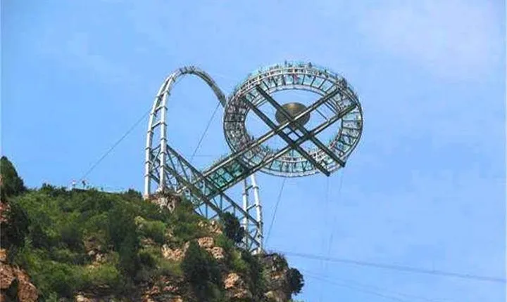 Private Trip to Shilingxia Glass Platform with English Speaking Driver