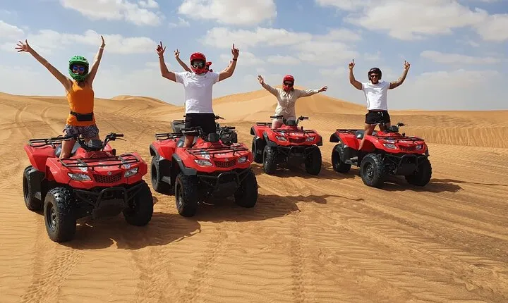 Dubai: Red Dune Quad Bike Desert Safari Adventure 