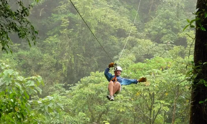 Zip Lining Adventure from San José
