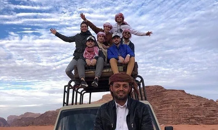 Wadi Rum Half-Day 4x4 and Camel Tour