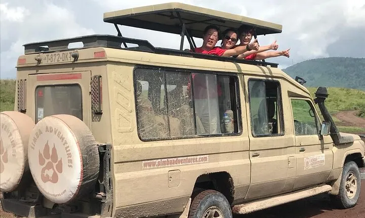 4-Days Adventure Camping Safari to Tarangire, Serengeti & Ngorongoro