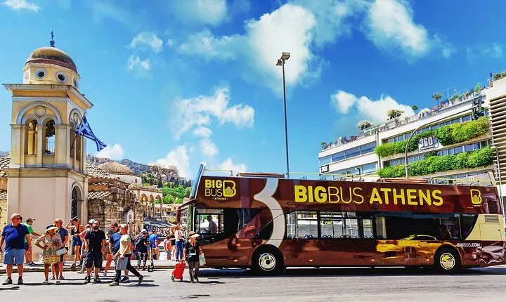 Big Bus Athens Hop-On Hop-Off with optional Piraeus & Riviera