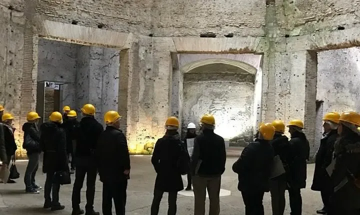 Nero's Golden House restoration site tour