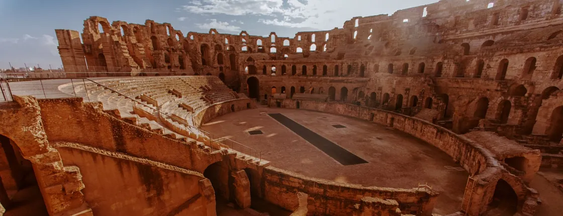 Pirates and gladiators tour from Sousse or Monastir